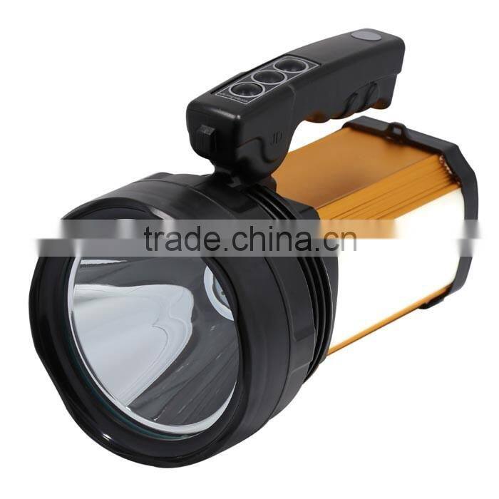 high power T6 led search lights dimable fishing flashlight