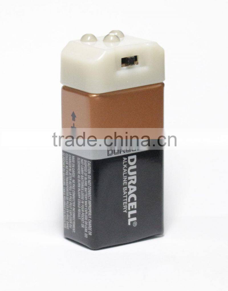 9V battery LED torch flashlight propane torch