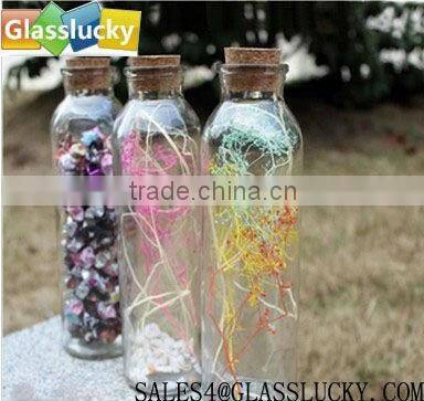 100ml colorful reed glass diffuser bottles with tampion