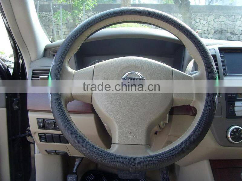 Beautiful safety Light Reflecting Material PVC steering wheel cover