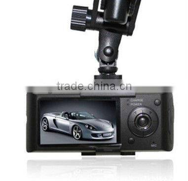 X3000 dual lens Digital Car Black Box with google gps