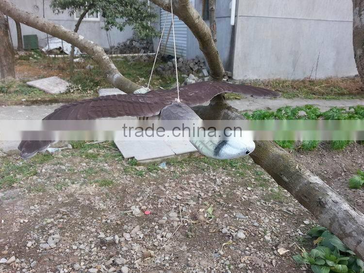 plastic aerial flocked bird decoy / Plastic hunting bait