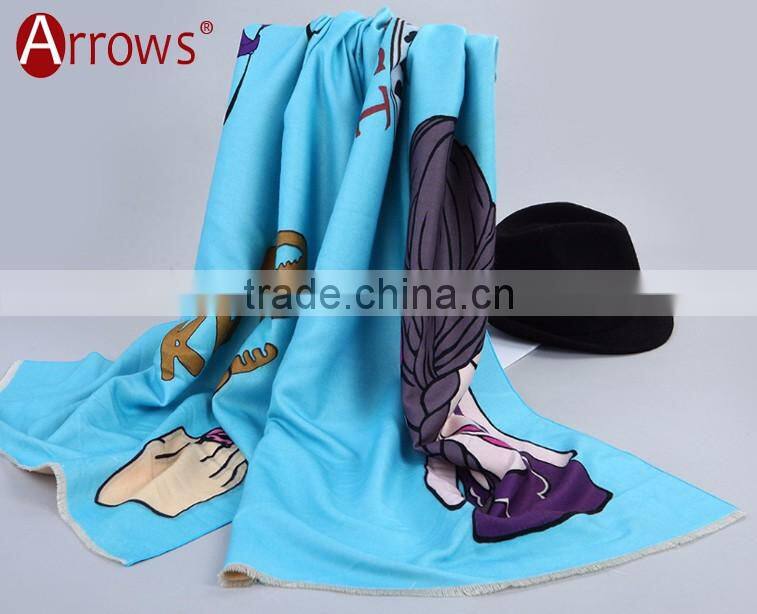 2016 Fashionable Pashmina Shawl and Cashmere Scarf Nepal for Women Lady