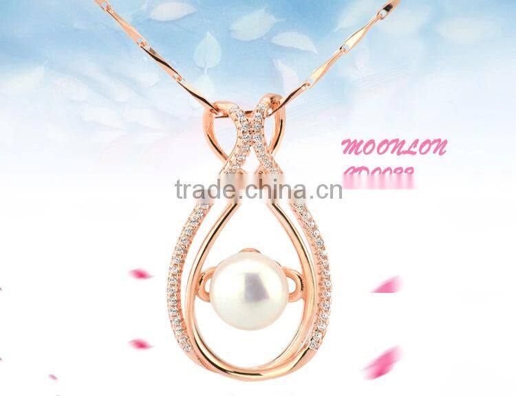 2015 new arrival freshwater pearl gold jewelry, freshwater pearl jewelry