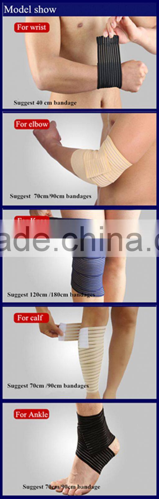 wholesale black elasticated shin guards pads knee protector