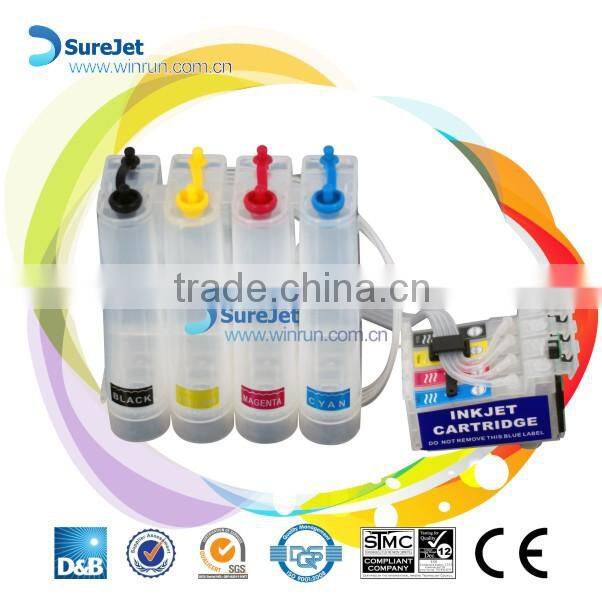 bulk ink for epson WF-7511 wholesale made in china 4 color with reset chip t134 cartridge