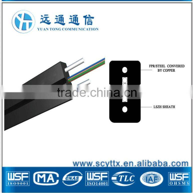 Manufacturer FTTH SM/MM aluminium tube cable, fiber optic cable,