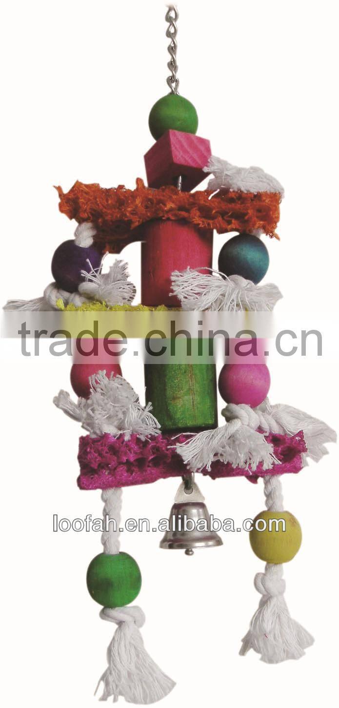 colorful wooden beads and cotton Parrat Products