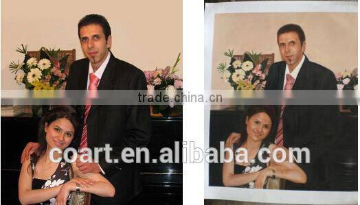 custom handmade oil painting from photo on canvas
