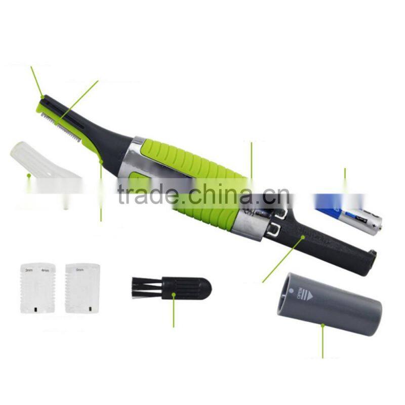 Ear Eyebrow Nose Trimmer Removal Clipper Shaver Personal Electric Built In LED Light Face Care Hair Trimer