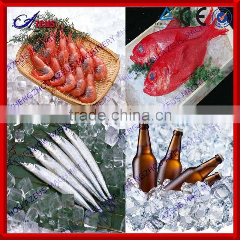 Fresh ice vendor with coin and bill operated system/ice vending machine