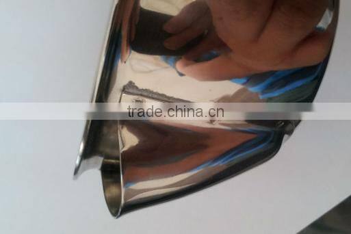 China manufacturer supply stainless steel sauce cup gravy boats with saucer stainless steel gravy boat