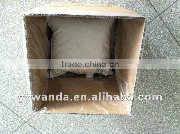 wholesale cheap plain feather seat cushion insert classic home textile