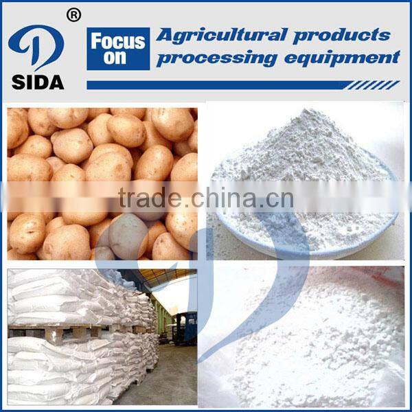 Potato starch making machine starch plant