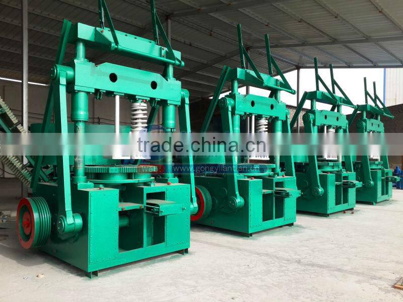 High yield with High performance charcoal powder briquette extrudering machine