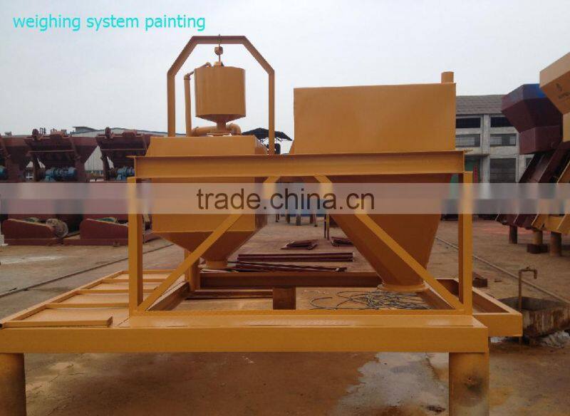 Low Price 25-50M3/H Hopper Lift Concrete Batching Plant
