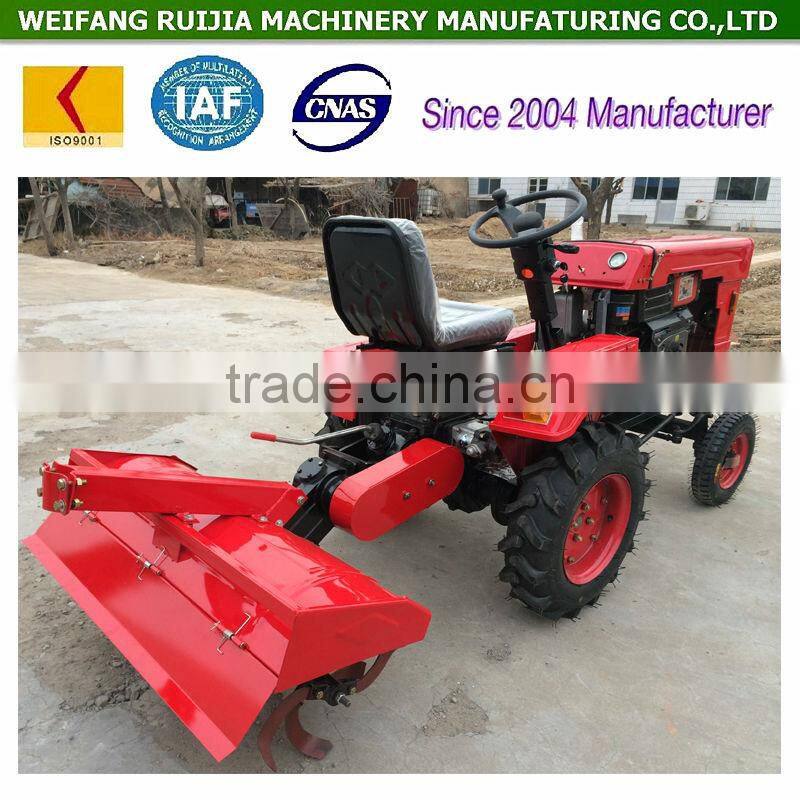 Hot sale China good quality mini tractors with tractor parts ! Tractor price list of mini farm tractor 12hp !