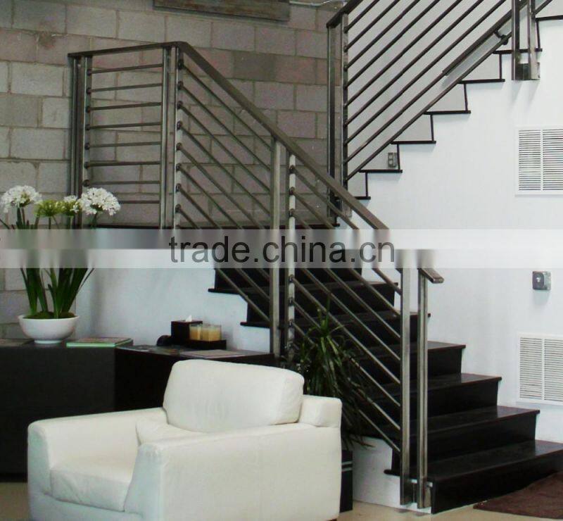 Factory custom handrails for stairs interior