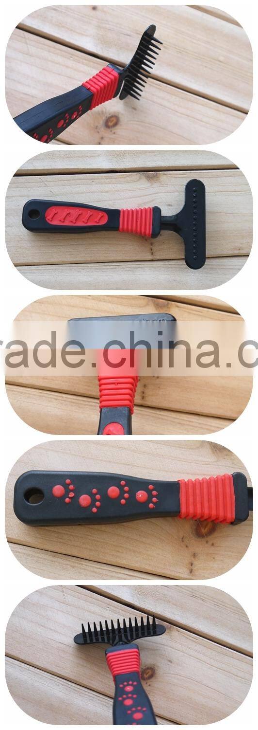 pet rake cat and dog brush and comb dog massage brush