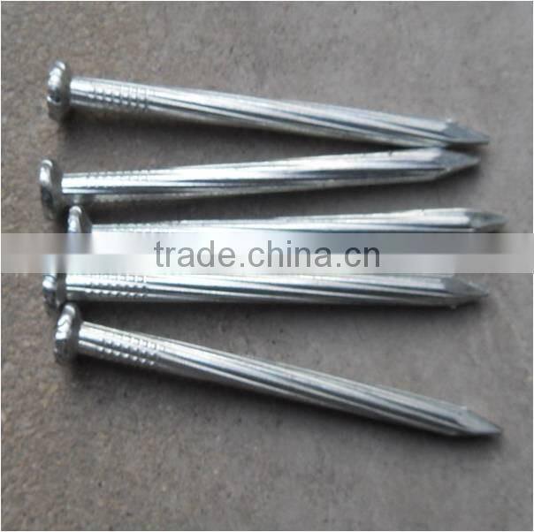 galvanized steel concrete nail thumb brand