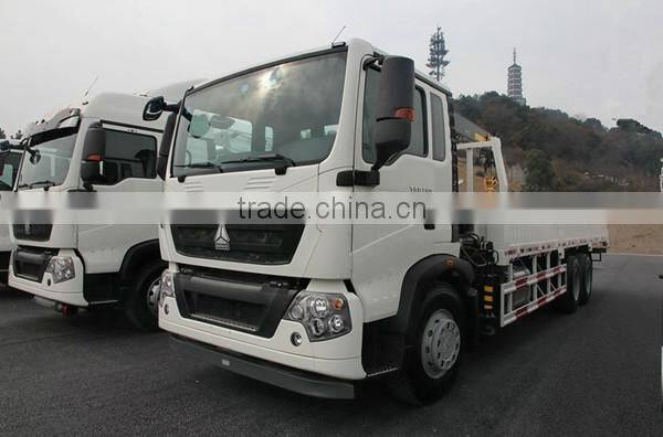 Promotion telescopic boom 5 ton truck mounted crane in Dubai