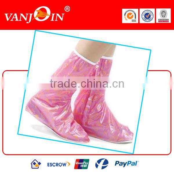 Reusable Waterproof Guard Slip-resistant Women Girls Shoe Covers