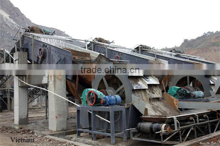 Hot sale high performance double channel sand washing equipment made in China