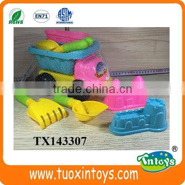 Funny sand beach tools kids toys 5pcs