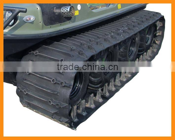 XBH ATV pedrail ATV rubber track for amphibious track vehicle accessary