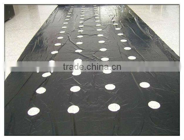 High quality LDPE white and black plastic mulch film for agriculture