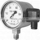 Pressure gauge with 2-line