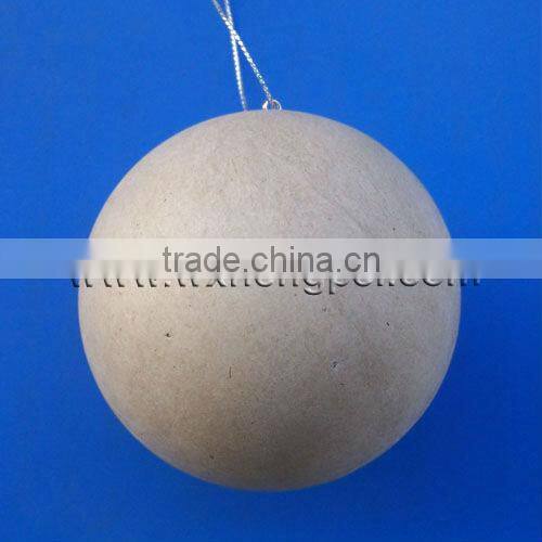 Round Paper Egg / Christmas Decorative Ball / Paper Gift Packing Ball