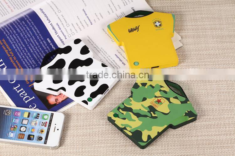 Factory T-shirt power bank, T-shirt phone charger