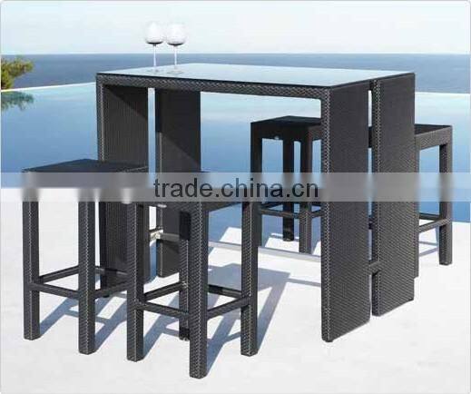 2017 Sigma trade assurance cheap rattan home outdoor modern coffee bar futniture