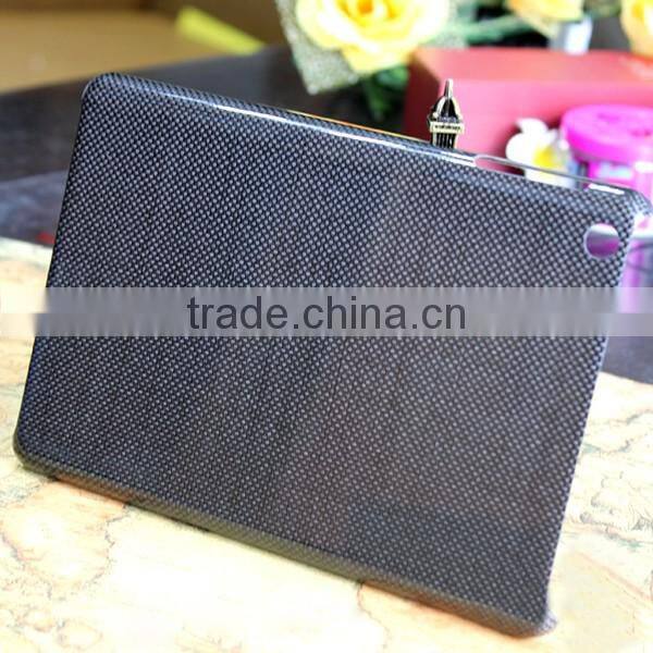 Luxury 100% Genuine Full Boby Carbon Fiber Cover Smart Case for ipad 5, phone case