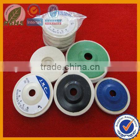 100% wool felt polishing wheel