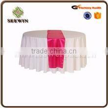 popular soft quilt Satin Table Runner for wedding decoration