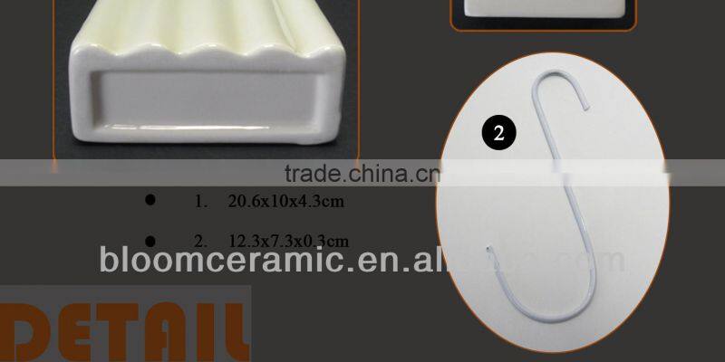 Aroma mist humidifier with metal "S" hook