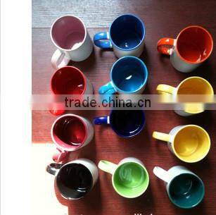 High Quality Top Grade Inner Colourful Ceramic Cups