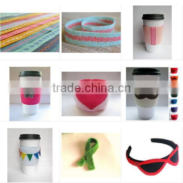 Hot sale eco friendly handmade felt Sunglasses Headband decoration made in China