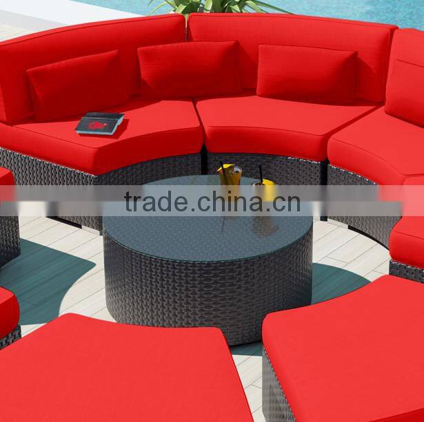 BISINI outdoor rattan sofa sets garden furniture outdoor (BF10-R109)