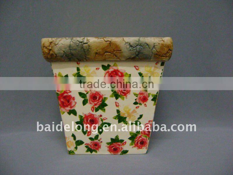 ceramic flower pot