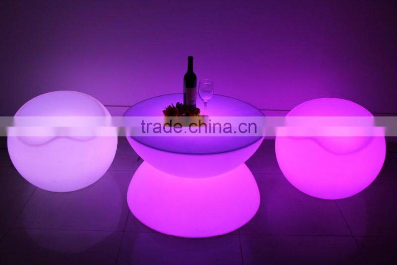 Comfortable LED apple chair furniture, led apple shape chair