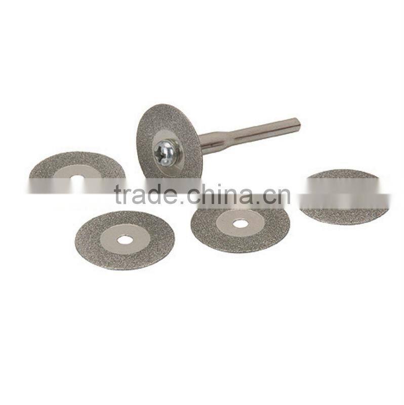 5 Piece Diamond Coated Rotary Cutting Discs metal cutting discstainless steel cutting disc