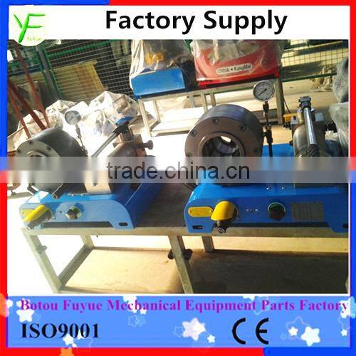Small manual 2'' high pressure industial hydraulic hose fitting crimping machine