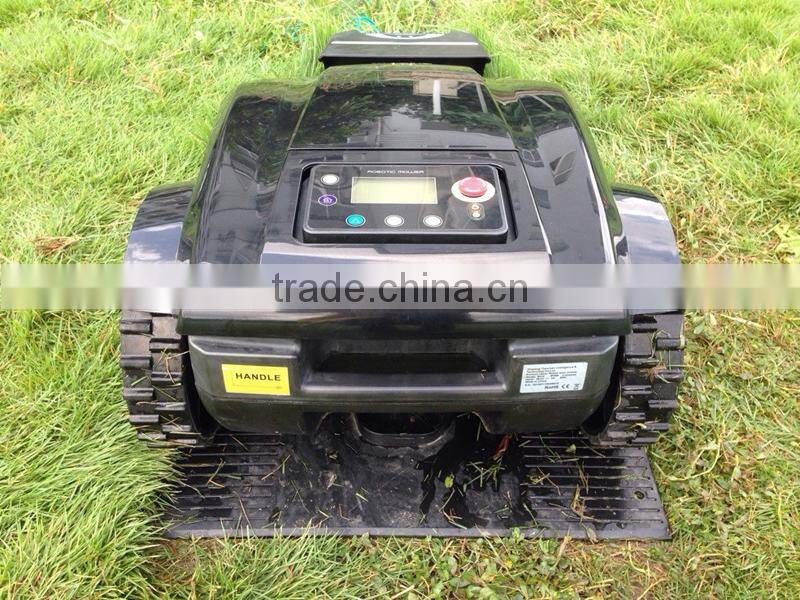 Electricity power type and languages selection feature robotic mower S520