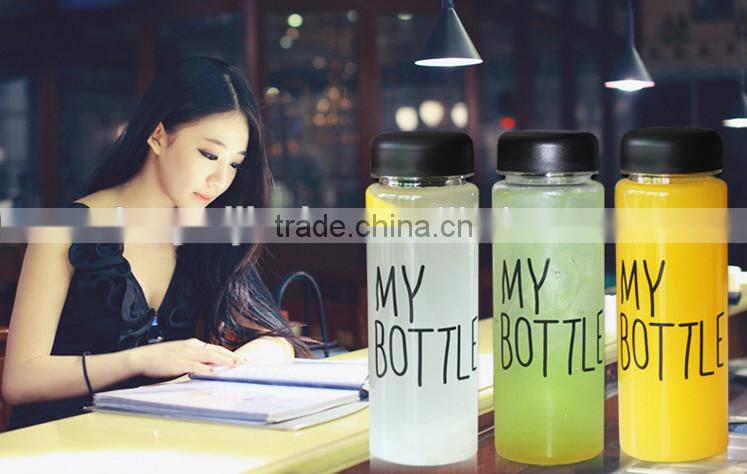 500ML capacity Sports Health Fruit Infusing Infuser Water Case Lemon Juice Make My Bottle