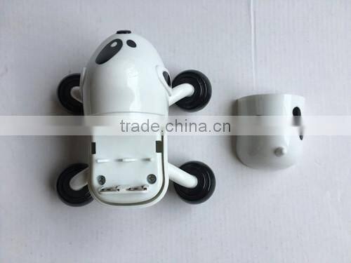2016 cartoon/animal electric massager/body massager with four leg/lwhite dog