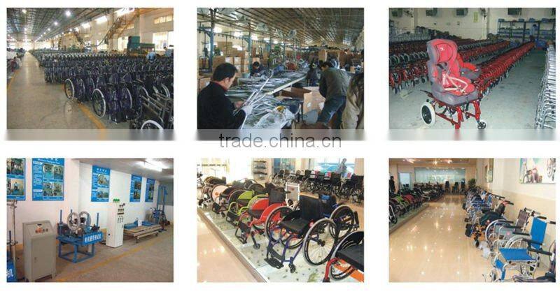 TAW253LACHQ Aluminum drop back handle elevating legrest and quick release axle wheelchair(drum brake)