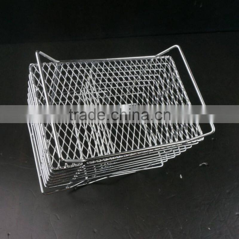 43005 Steel Wire Sink Basket Cutlery Holder Cooking Utensils Storage Kitchen Rack